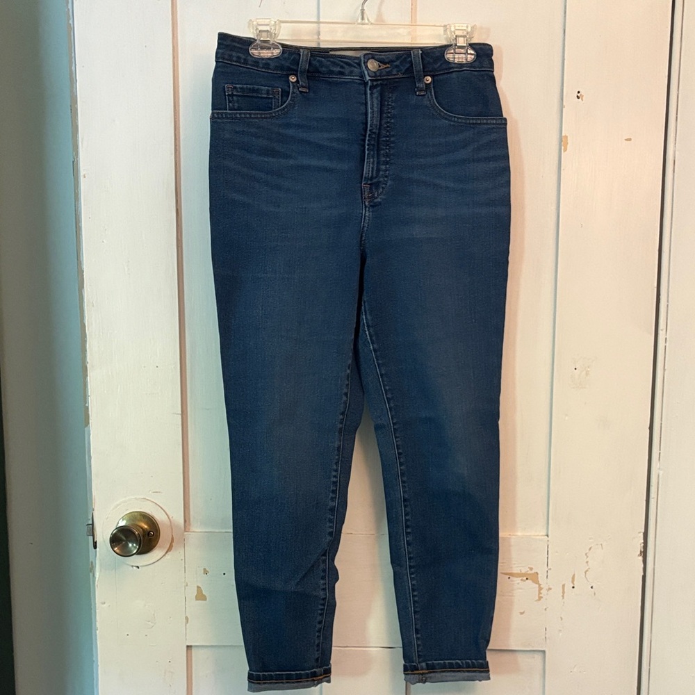 Everlane curvy high rise skinny jeans